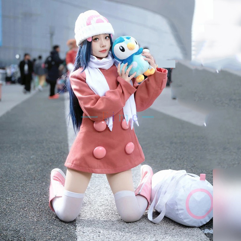 Winter Clothing Pictures - Kostium Cosplay Dawn Damski Męski Zimowy