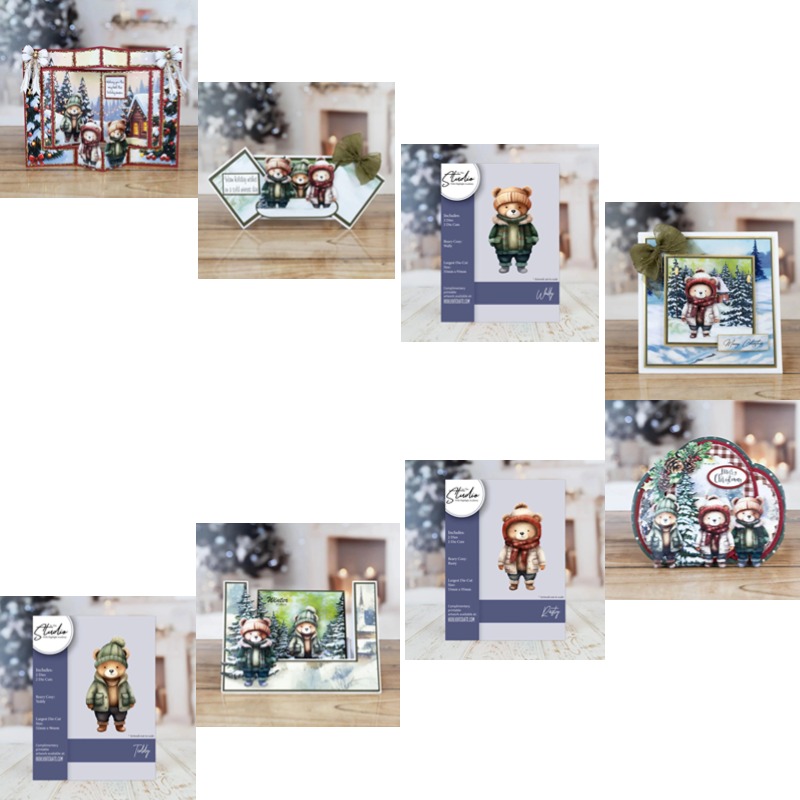 Winter Clothing Essential - Wykrojniki do scrapbookingu i kartek DIY: