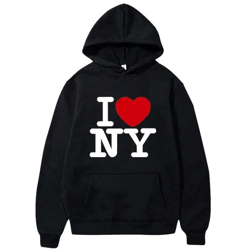 Winter Clothing New York - Bluzy z nadrukiem I Love New