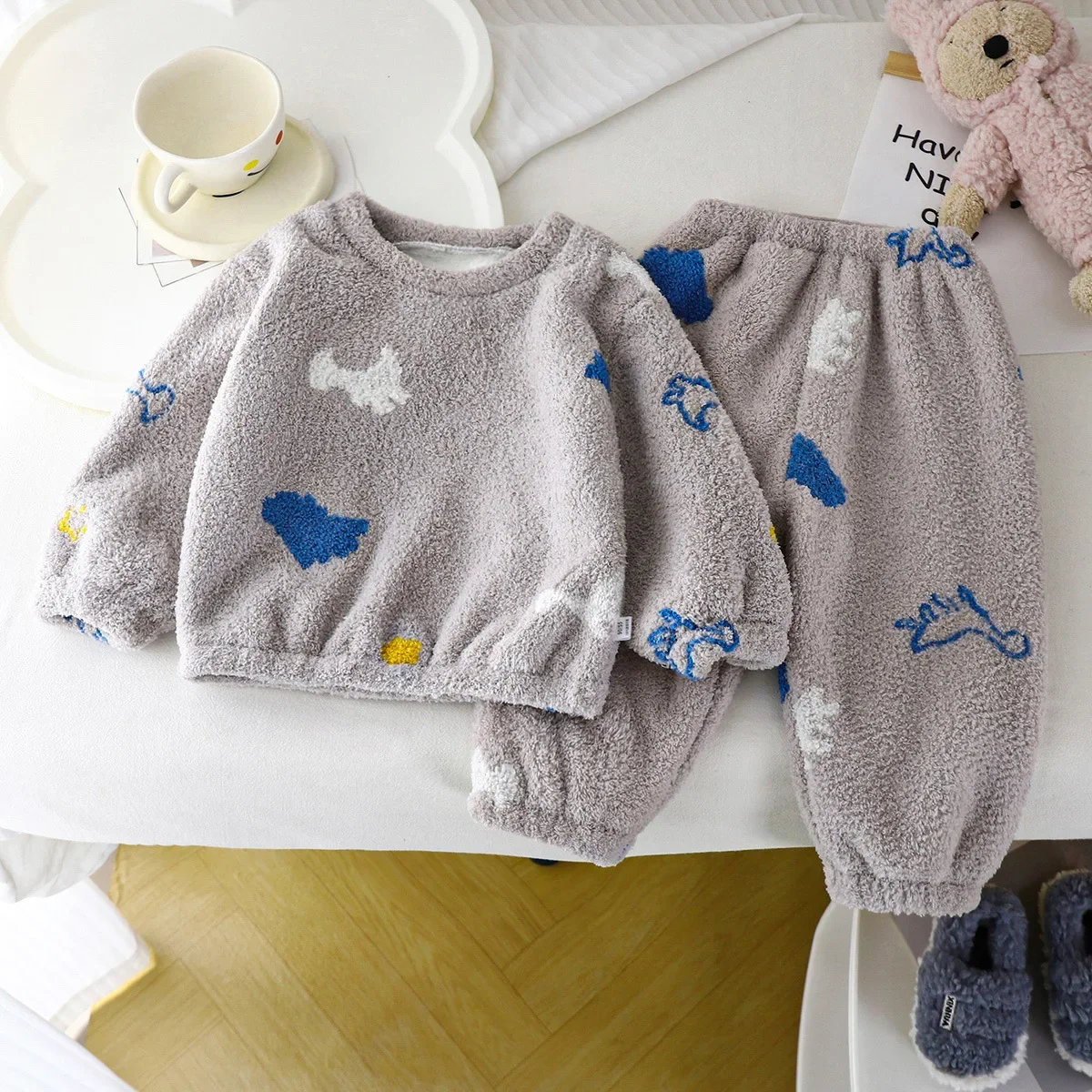 Winter Clothing Toddler - Nowe dzieci jesienno-zimowa zagęścić ciepła polarowa