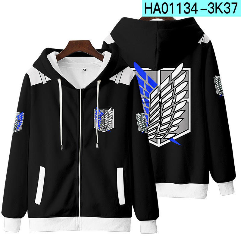 Winter Clothes Shop - Nowy atak na Titan 3D Zipper
