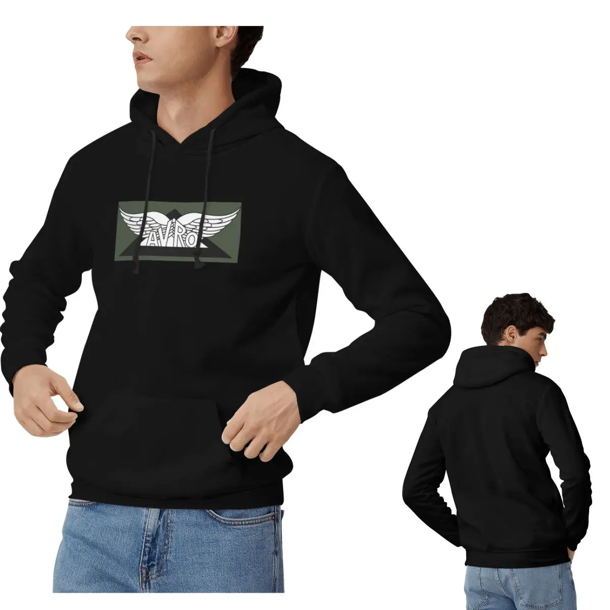 Winter Clothing Companies - Bluzy z logo Avro Aircraft Company,