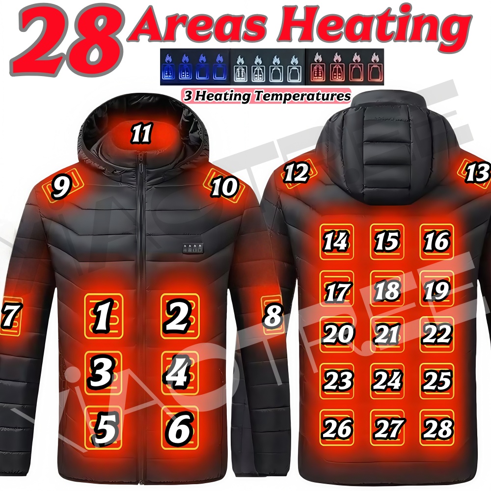 Warm Winter Clothing - Kurtka grzewcza męska i damska z