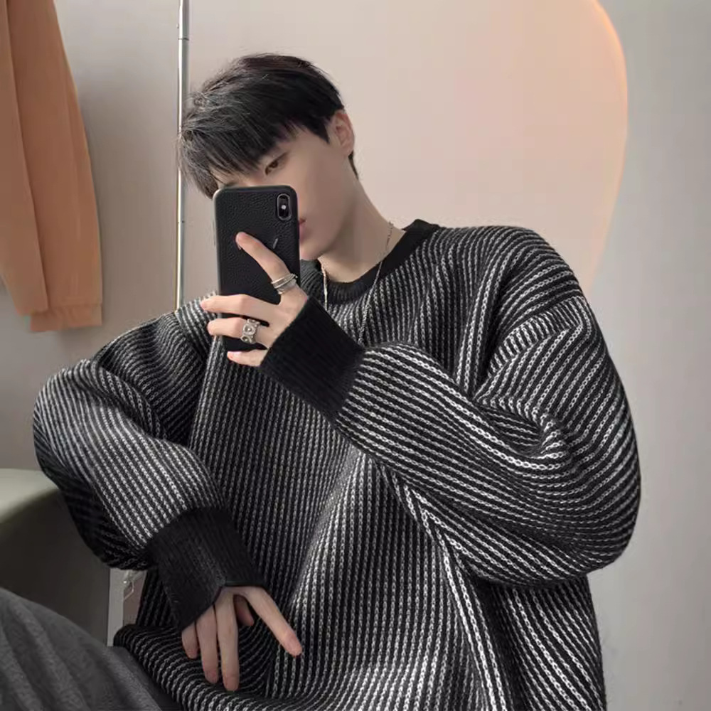 Sweter męski z okrągłym dekolt – Winter Clothes Shop recenzja i cena