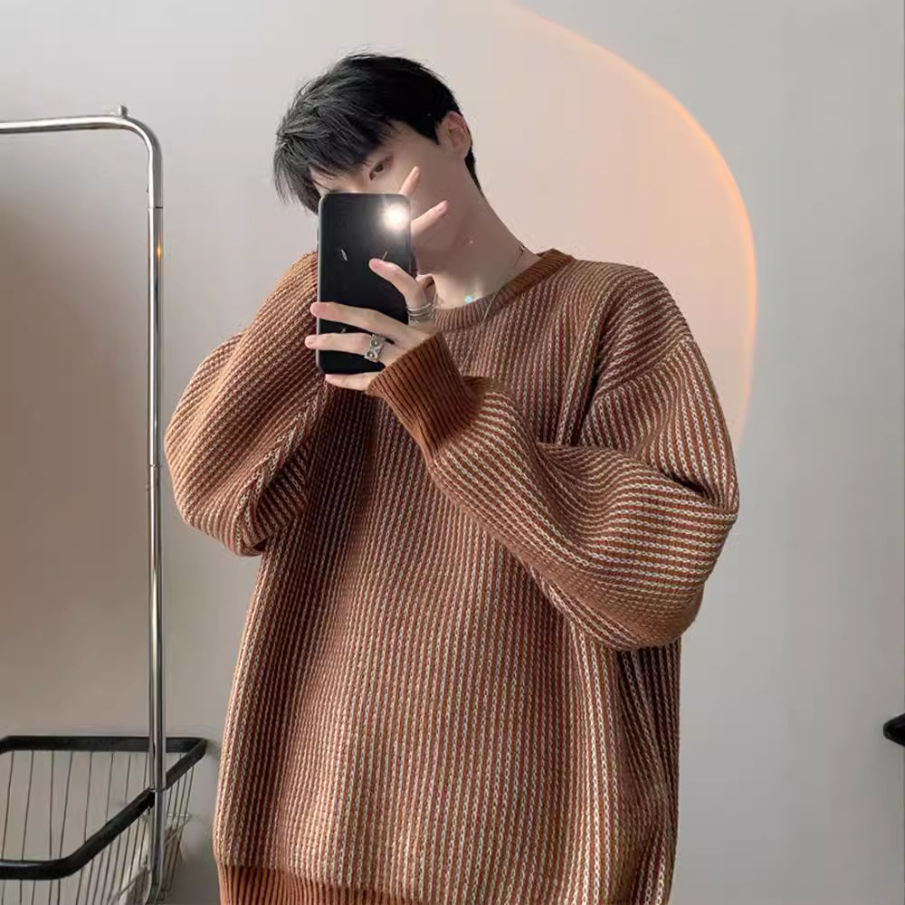 Sweter męski z okrągłym dekolt – Winter Clothes Shop recenzja i cena