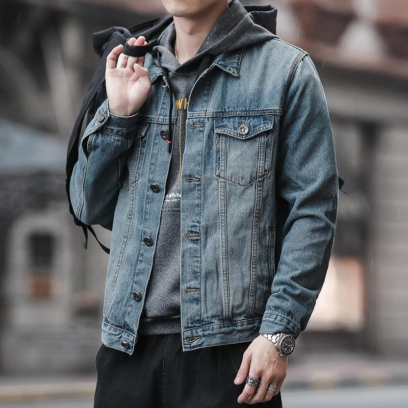 Nowa luźna kurtka kowbojska mę – Winter Clothes Shop recenzja i cena
