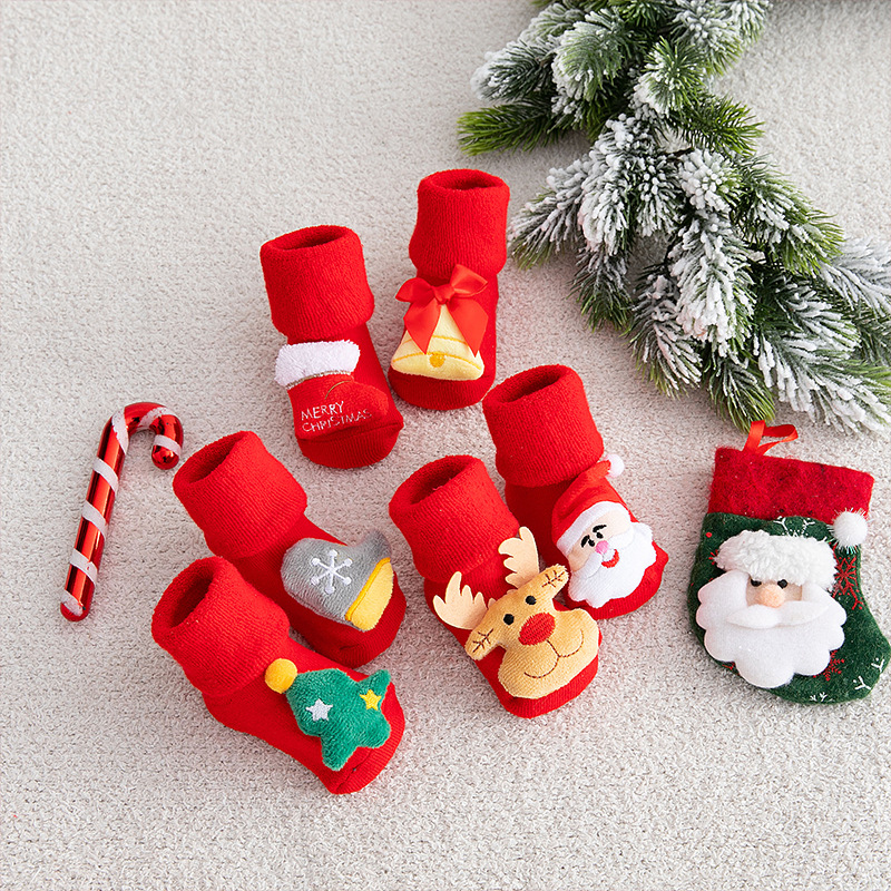 Niemowlęce skarpety świąteczne – Winter Clothing Toddler recenzja i cena