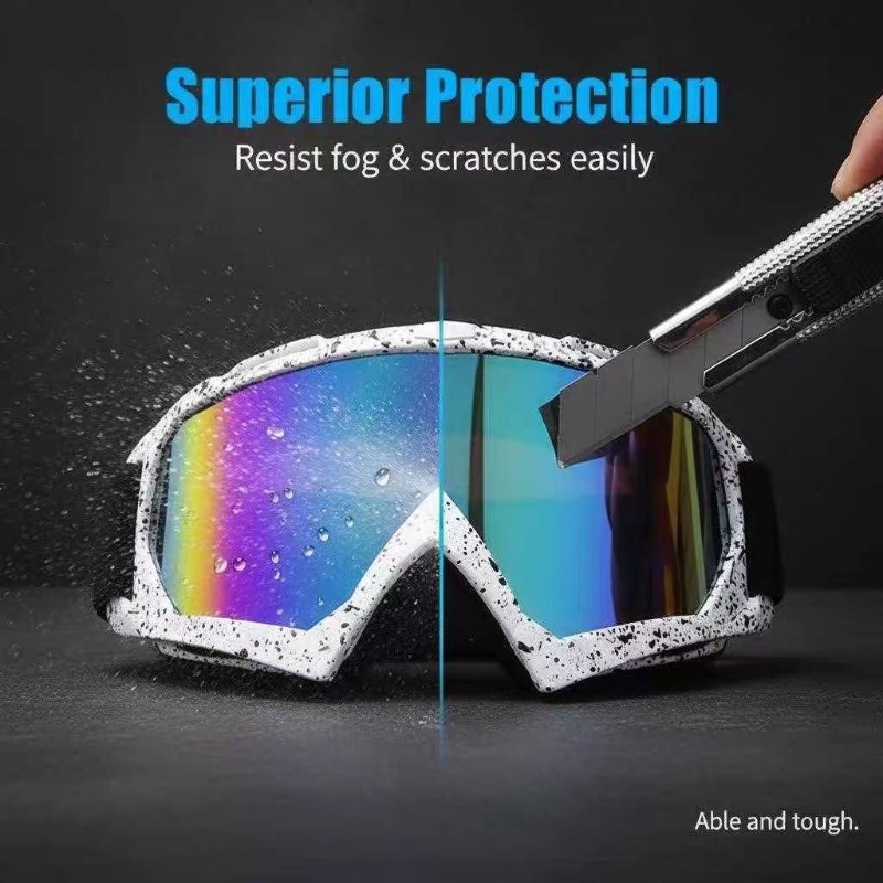 Duże Gogle Motocyklowe Męskie  – Snow Goggle Uv recenzja i cena