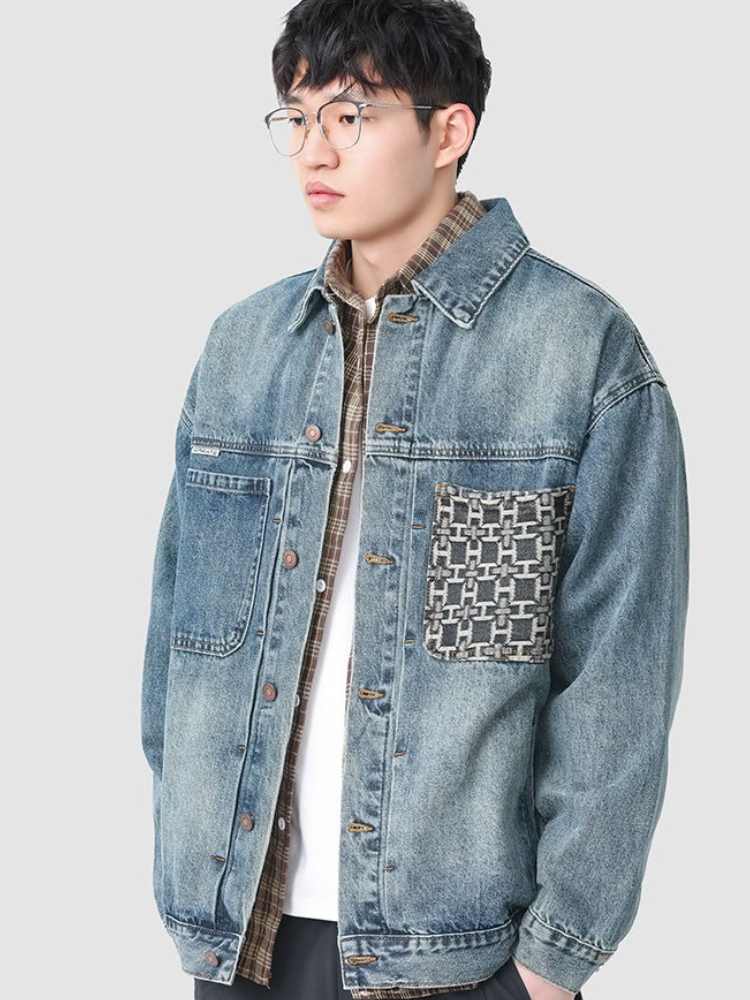 Jesienne luźne kurtki jeansowe – Winter Clothes Shop recenzja i cena