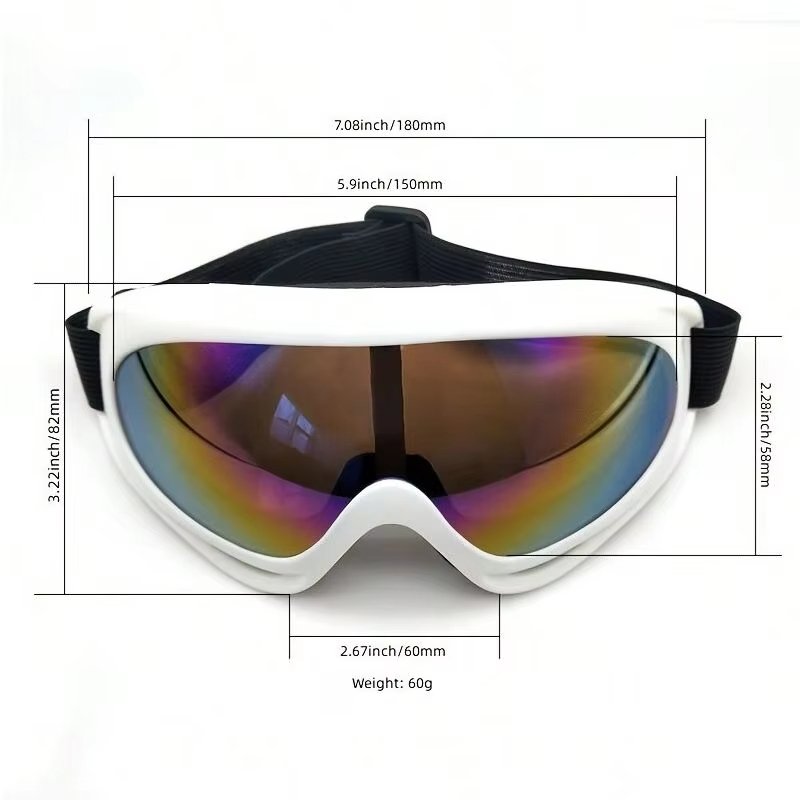 1 szt. Duża ramka spolaryzowan – Snow Goggle Uv recenzja i cena
