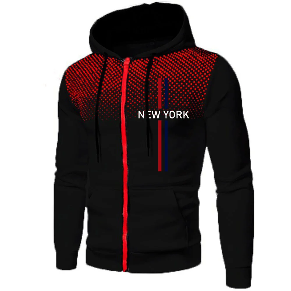 Nowe Męskie Kurtki z Nadrukiem – Winter Clothing New York recenzja i cena