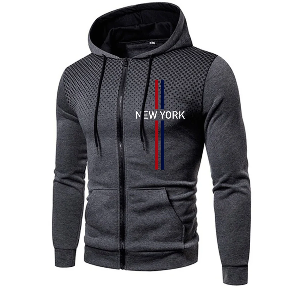 Nowe Męskie Kurtki z Nadrukiem – Winter Clothing New York recenzja i cena