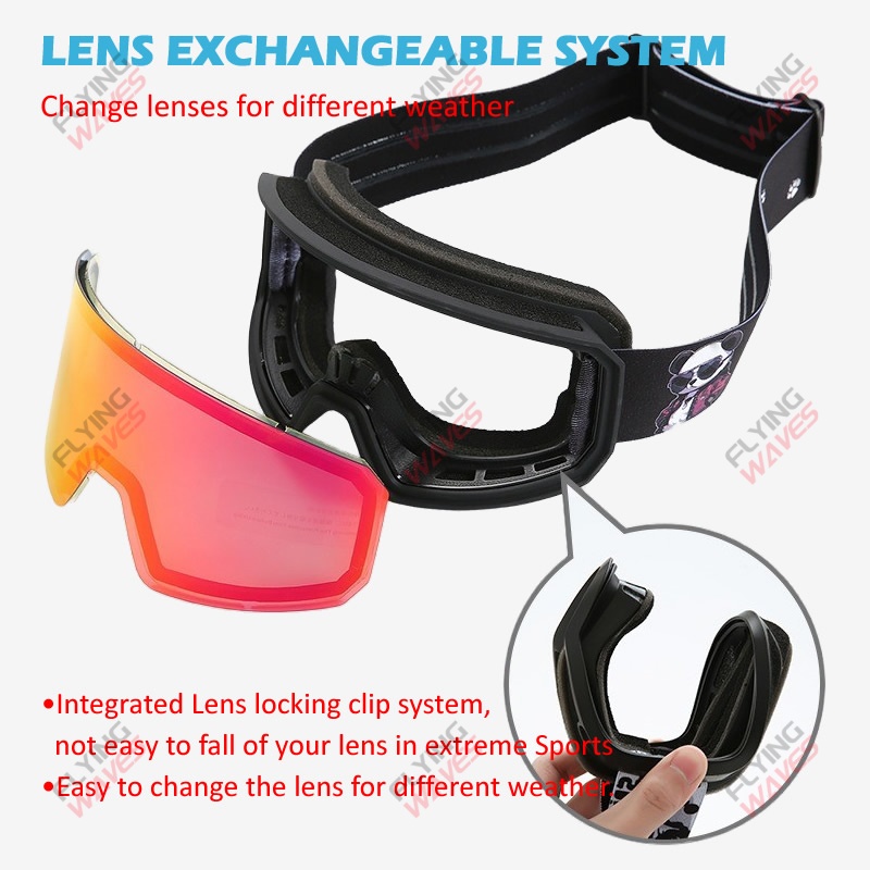 Pełne gogle narciarskie dla do – Snow Goggle Uv recenzja i cena