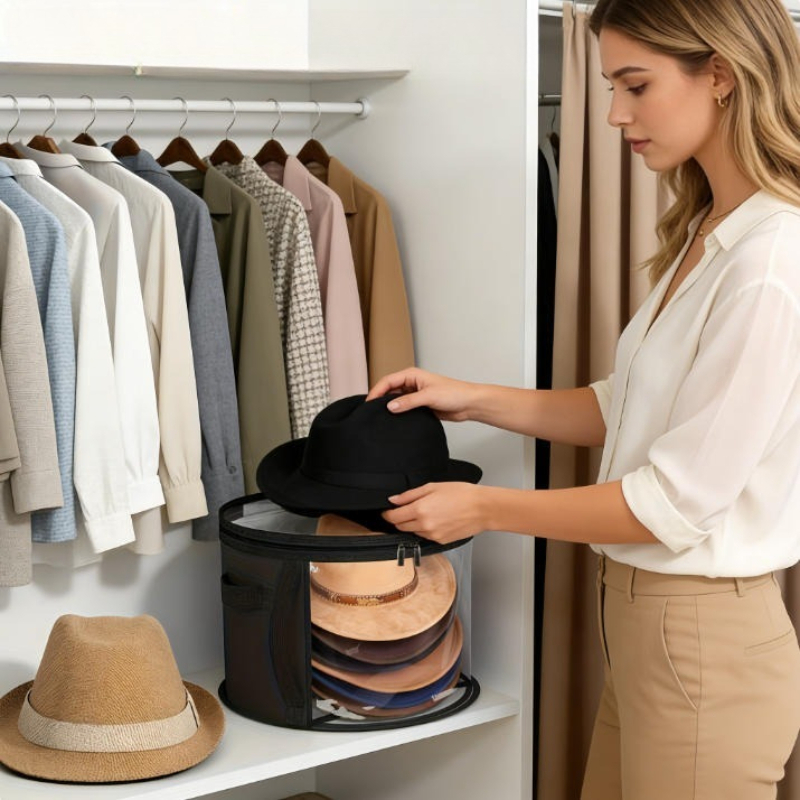 Pojemnik na czapki zimowe, org – Winter Clothing Organizer recenzja i cena