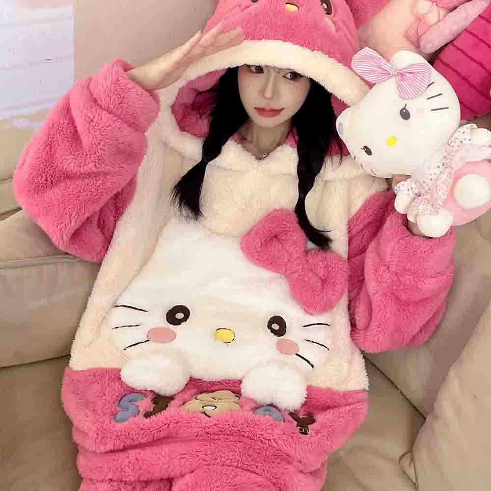 Piżama damska Hello Kitty Kuro – Warm Winter Clothing recenzja i cena
