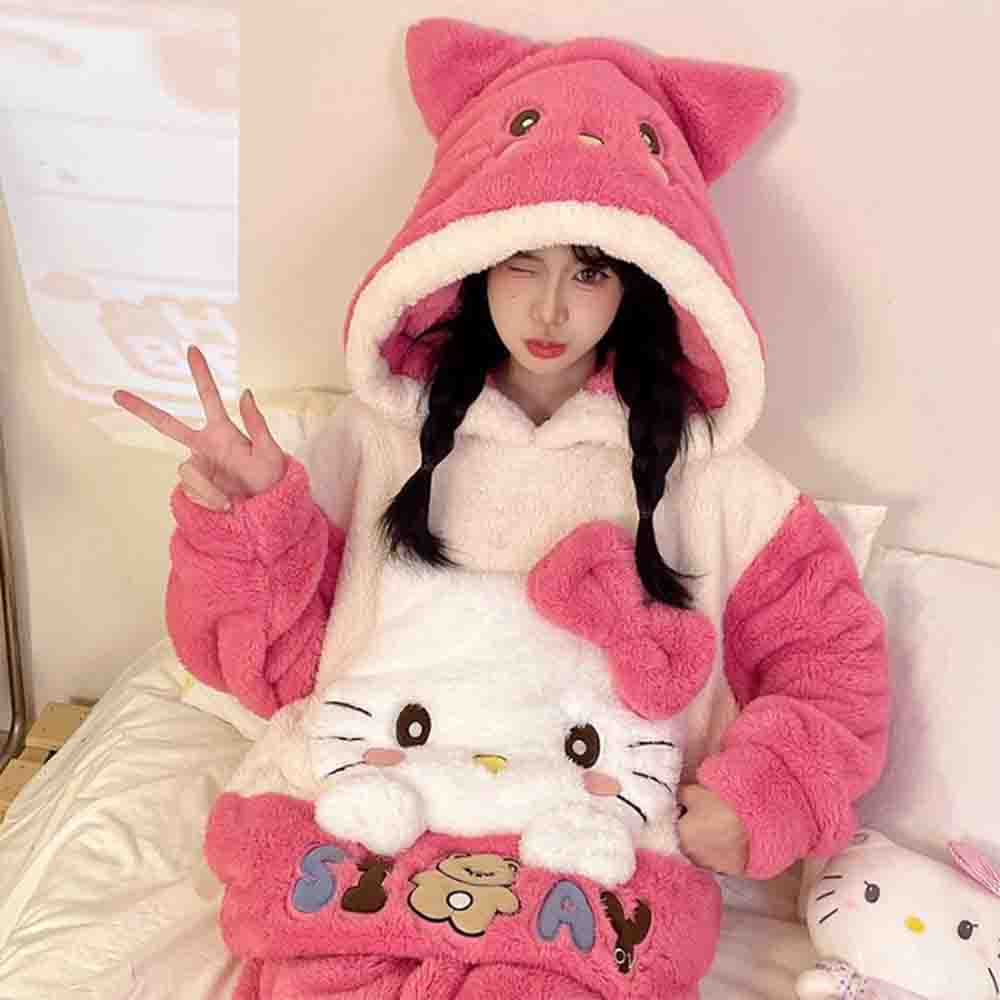 Piżama damska Hello Kitty Kuro – Warm Winter Clothing recenzja i cena