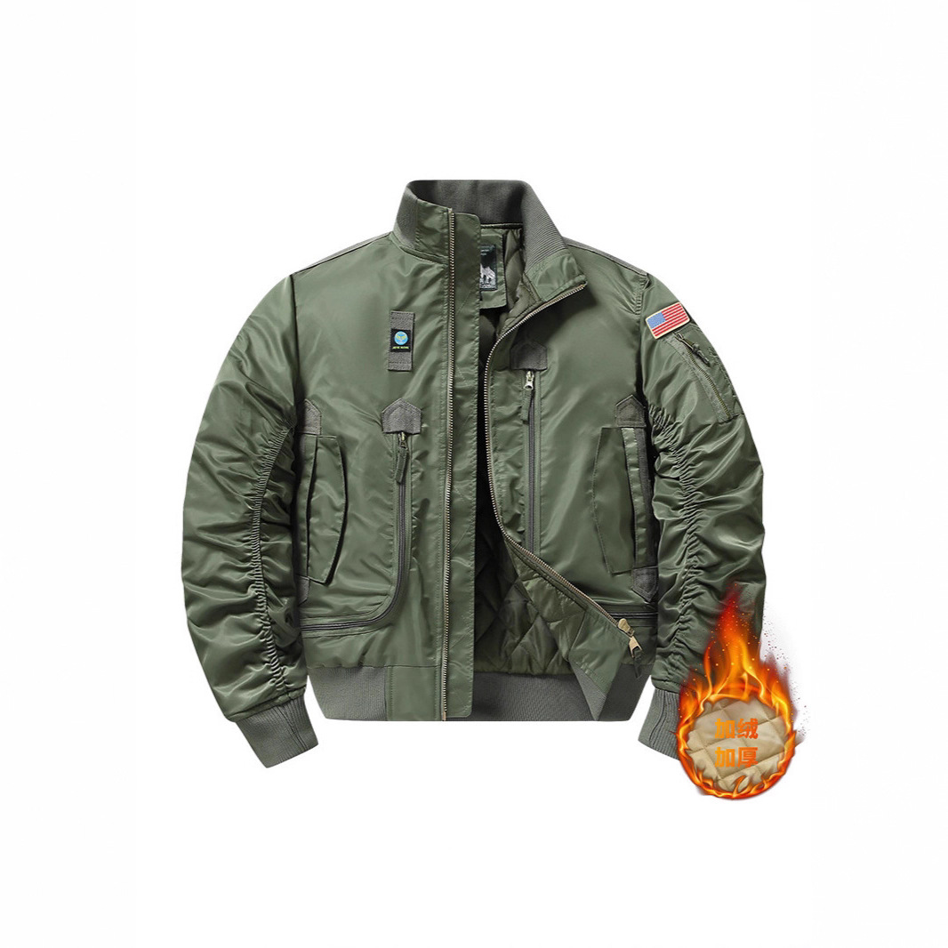 Zimowa kurtka bomberka męska M – Winter Clothes Shop recenzja i cena
