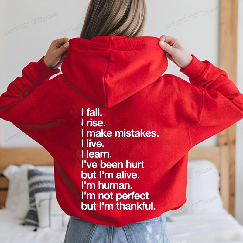 Damska bluza z kapturem z nadr – Winter Clothing Quotes recenzja i cena