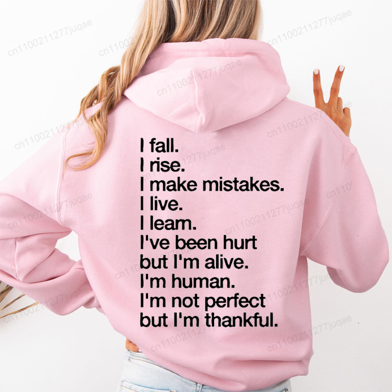 Damska bluza z kapturem z nadr – Winter Clothing Quotes recenzja i cena