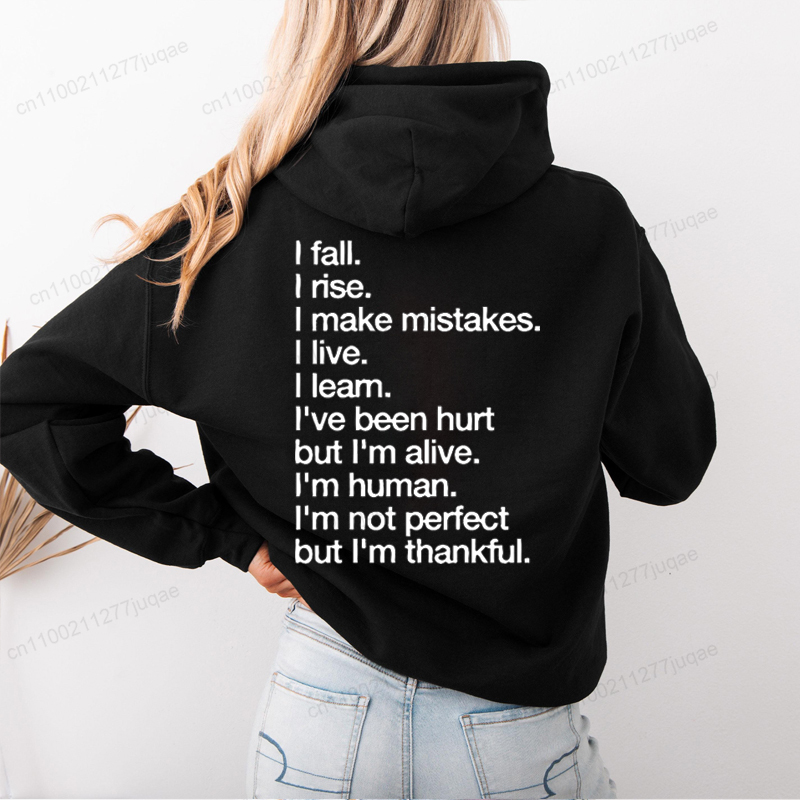 Damska bluza z kapturem z nadr – Winter Clothing Quotes recenzja i cena