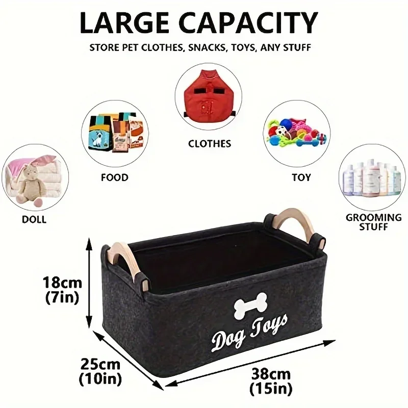 Filcowa skrzynka na zabawki dl – Winter Clothing Organizer recenzja i cena