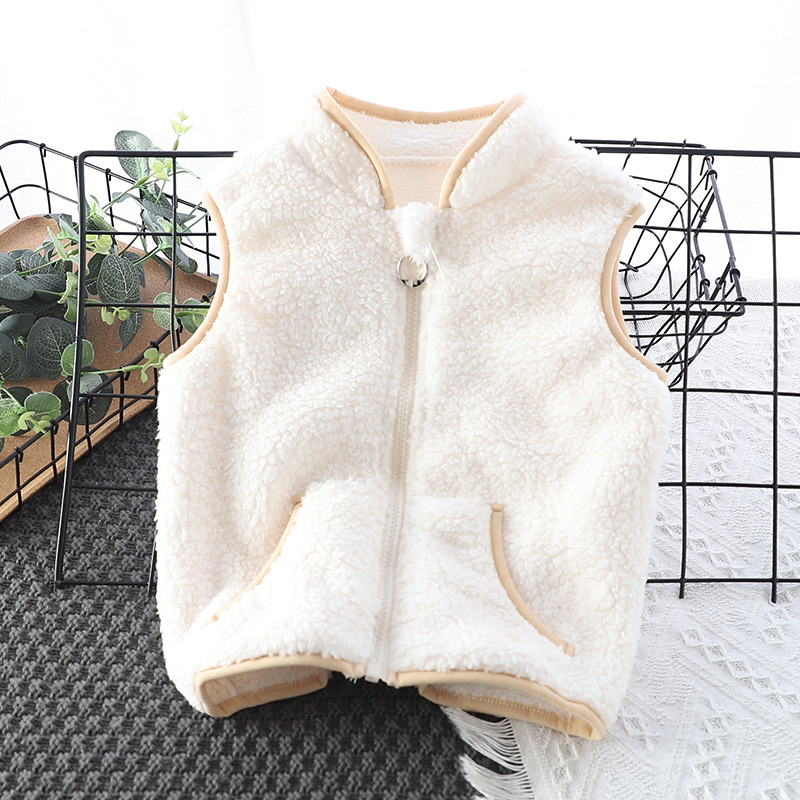 Chłopięca flanelowa kamizelka  – Winter Clothing 1 Year Old recenzja i cena